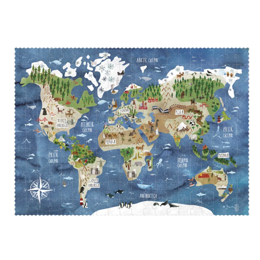 Londji Puzzle Discover the World 200-teilig Clearance