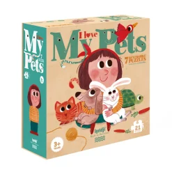Londji Puzzle I Love My Pets 21-teilig New