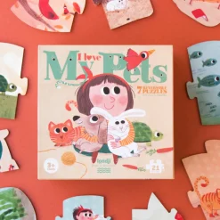 Londji Puzzle I Love My Pets 21-teilig New