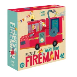 Londji Puzzle I want to be... Fireman 36-teilig Online