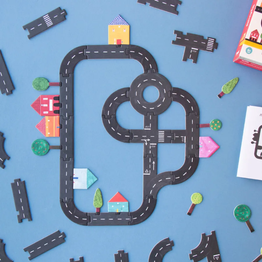 Londji Spiel Pocket Game Roads Discount