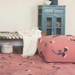 Lorena Canals Pouf English Garden Ash Rose Discount