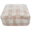 Lorena Canals Pouf Vichy Rose Sale