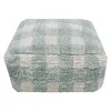 Lorena Canals Pouf Vichy Blue Sage Hot