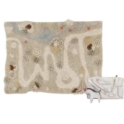 Lorena Canals Spielteppich waschbar Path of Nature inkl. Stofftier Online