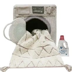 Lorena Canals Spielzeugkorb und Spielset Washing Machine 3-teilig Discount
