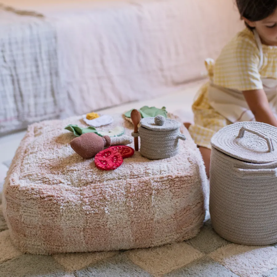 Lorena Canals Spielzeugkorb und Spielset Little Chef 3-teilig Best