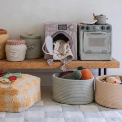 Lorena Canals Spielzeugkorb und Spielset Washing Machine 3-teilig Discount
