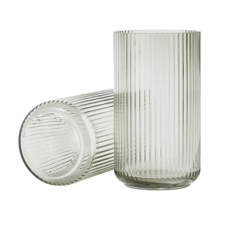 Lyngby Vase Smoke mundgeblasenes Glas 31 cm Fashion