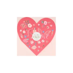 Meri Meri Papierservietten Valentine’s Heart 16 Stk. Fashion