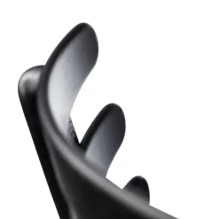 FDB Møbler NEU J48 Stuhl Schwarz/Schwarz Leder Online