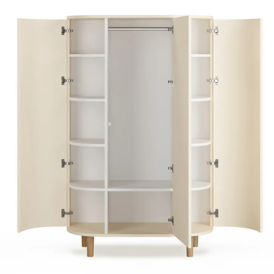 Kas Kopenhagen NEU Kleiderschrank Kai Cream Outlet