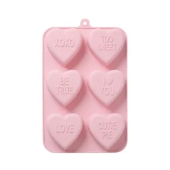 Rice NEU Backform Silikon Hearts Soft Pink Discount