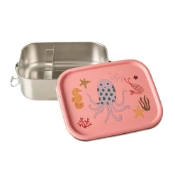 Rice NEU Edelstahl Lunchbox Brotdose mit flexiblem Trenner Coral Ocean 800 ml Online