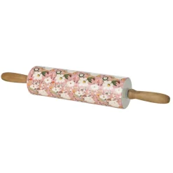 Rice NEU Keramik Teigrolle Alison Flower Clearance