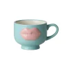 Rice NEU Keramik Tasse Soft Pink Lips Mint 250 ml. New