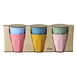 Rice NEU Melamin Becher All You Need is Love and… Colors 160 ml 6er-Set Discount