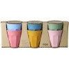 Rice NEU Melamin Becher All You Need is Love and… Colors 250 ml 6er-Set Outlet