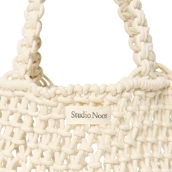 Studio Noos NEU Mini-Handtasche Macrame Natural New