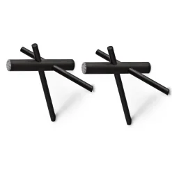 Normann Copenhagen Sticks Wandhaken 2er-Set Black New