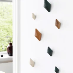 Normann Copenhagen Tivoli Wandhaken Quin Large Antique Celadon 2er-Set New