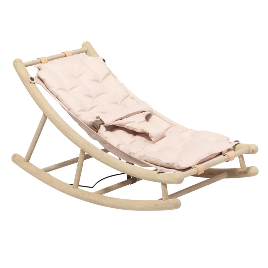 Oliver Furniture Baby- & Kleinkindwippe Wood Eiche/Rosa New