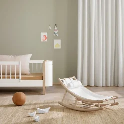 Oliver Furniture Baby- & Kleinkindwippe Wood Eiche/ Weiß Clearance