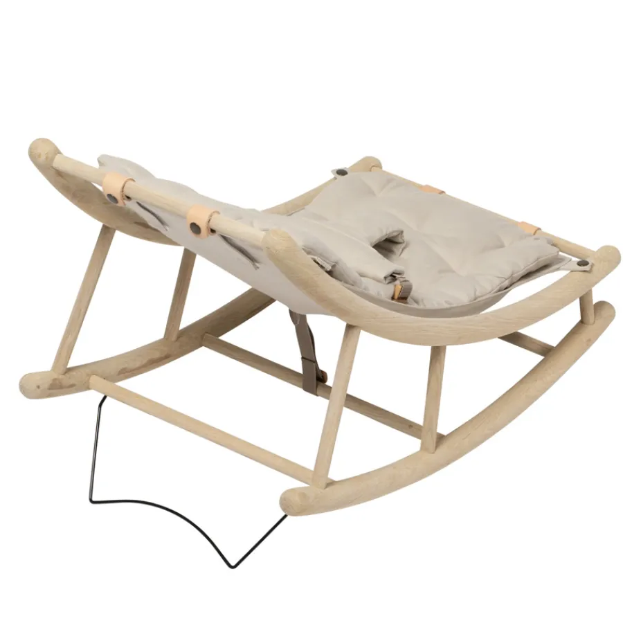 Oliver Furniture Baby- & Kleinkindwippe Wood Eiche/Grau New