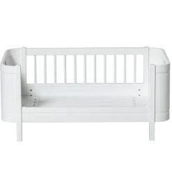 Oliver Furniture Baby- und Kinderbett Wood Mini+ Weiß inkl. Umbauset Juniorbett Fashion