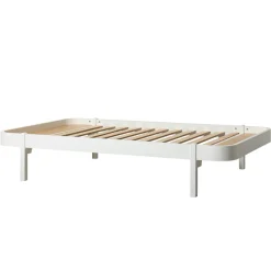 Oliver Furniture Bett Wood Lounger 120 x 200 Weiß Best