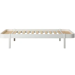 Oliver Furniture Bett Wood Lounger 120 x 200 Weiß Best