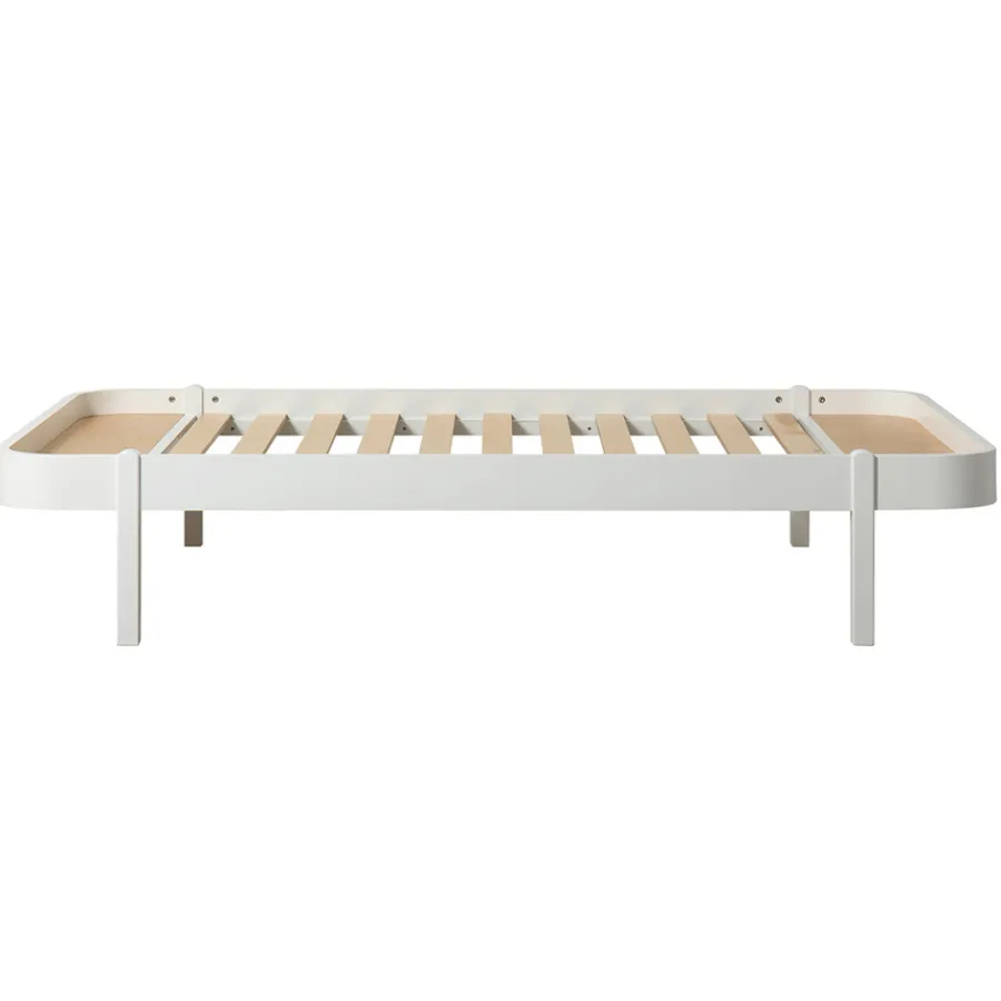 Oliver Furniture Bett Wood Lounger 120 x 200 Weiß Best
