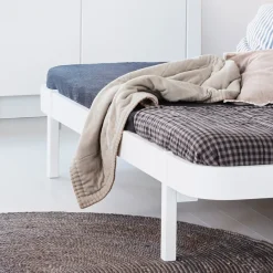 Oliver Furniture Bett Wood Lounger 90 x 200 Weiß New