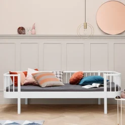 Oliver Furniture Bettsofa Wood Original Weiß Fashion