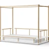 Oliver Furniture Camp Himmelbett 90x180 cm weiß/Eiche Outlet