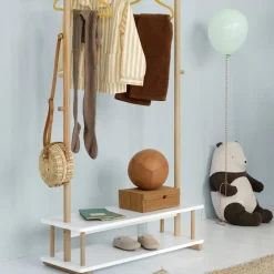 Oliver Furniture Camp Kleiderständer weiß/Eiche New