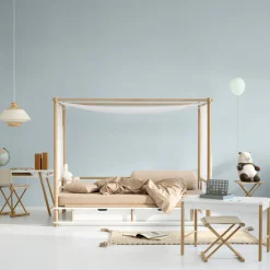 Oliver Furniture Camp Kleinkind Spieltisch weiß/Eiche Sale