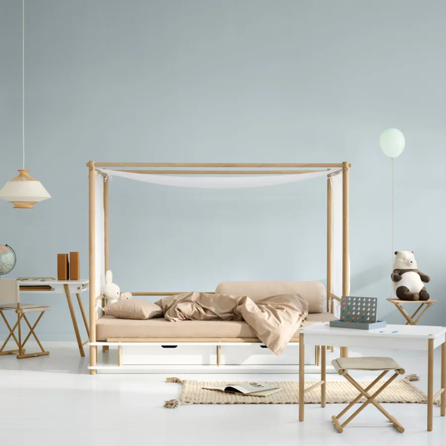Oliver Furniture Camp Kleinkind Spieltisch weiß/Eiche Sale