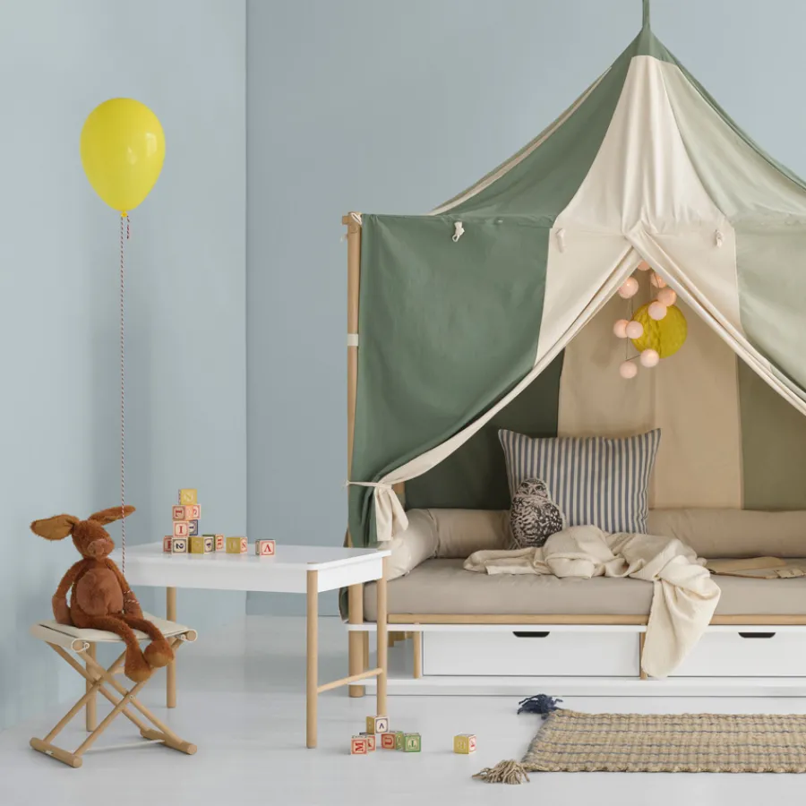 Oliver Furniture Camp Kleinkind Spieltisch weiß/Eiche Sale