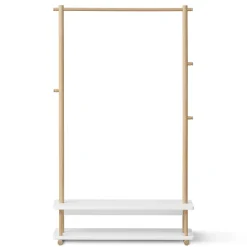 Oliver Furniture Camp Kleiderständer weiß/Eiche New