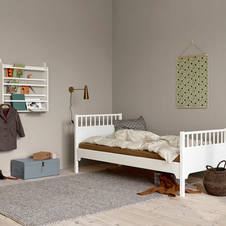 Oliver Furniture Einzelbett Seaside Classic Weiß - Sofort Lieferbar! Discount