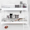 Oliver Furniture Etagenbett Seaside Classic Weiß mit schräger Leiter Hot