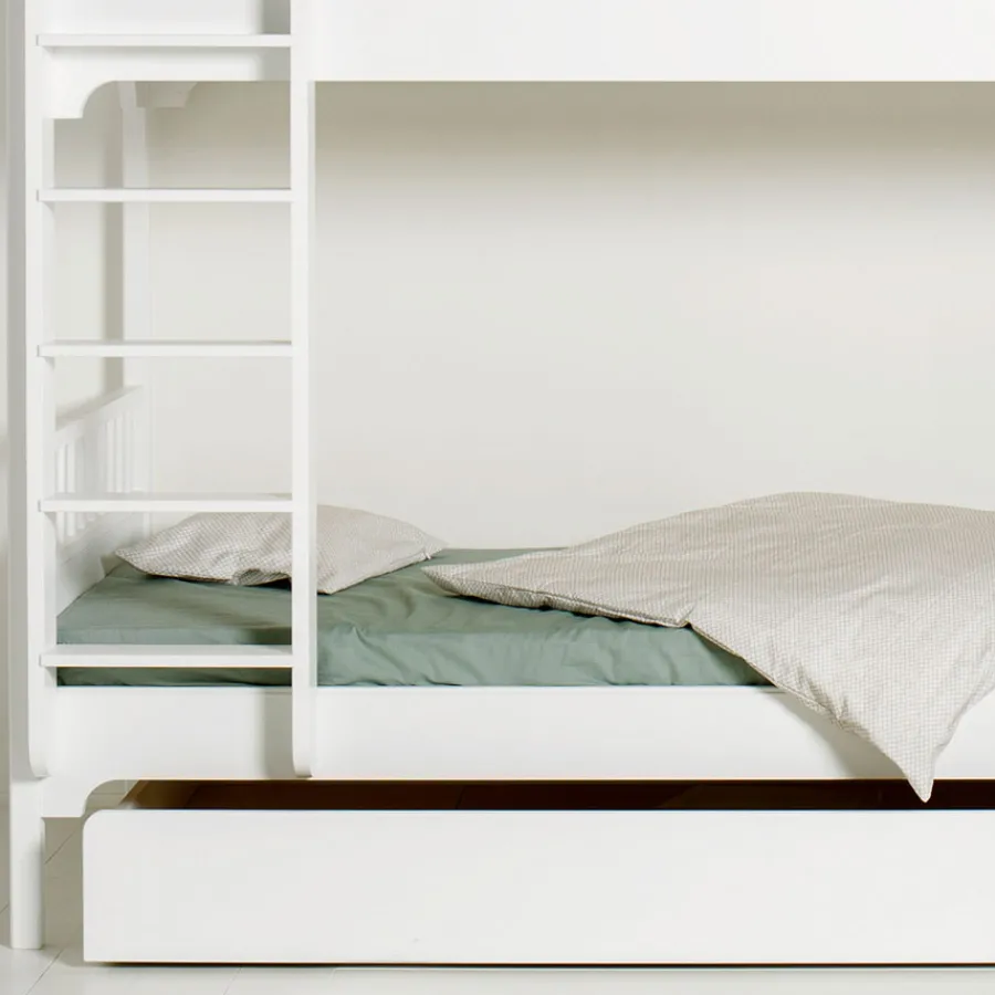 Oliver Furniture Etagenbett Seaside Classic Weiß mit gerader Leiter Sale