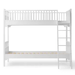 Oliver Furniture Etagenbett Seaside Classic Weiß mit schräger Leiter Hot