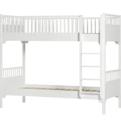 Oliver Furniture Etagenbett Seaside Classic Weiß mit gerader Leiter Sale