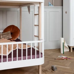 Oliver Furniture Etagenbett Wood Original Eiche - Leiter Vorne Best