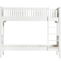 Oliver Furniture Etagenbett Seaside Classic Weiß mit gerader Leiter Sale