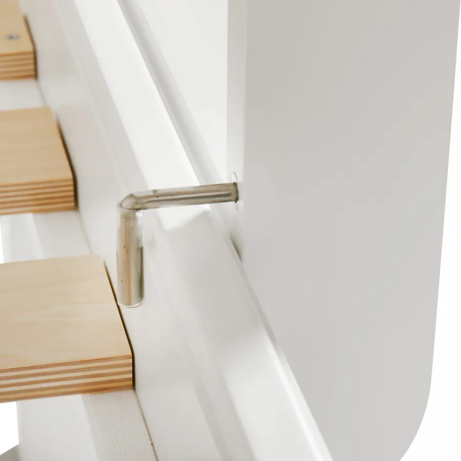 Oliver Furniture Etagenbett Seaside Classic Weiß mit gerader Leiter Sale