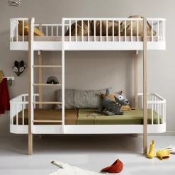 Oliver Furniture Etagenbett Wood Original Eiche - Leiter Vorne Best