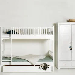 Oliver Furniture Etagenbett Seaside Classic Weiß mit gerader Leiter Sale